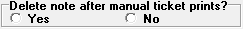 Delete note on ticket print