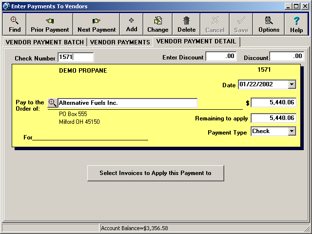vendorpaymentdetail